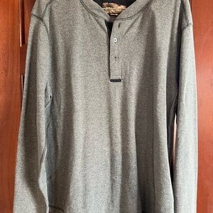 Stanley Charcoal Henley Sweater